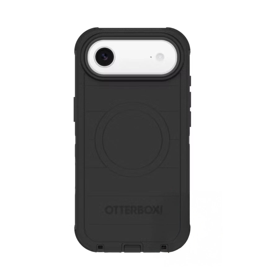 iPhone 17 Air Case – Black | OtterBox Defender Rugged MagSafe Cover, Drop Protection, Premium Durability image 0