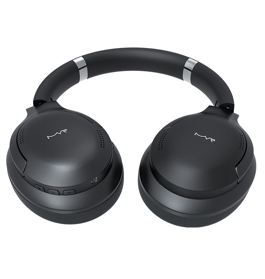 MVR Sonic Wave Headphones – Black | Immersive Sound, Comfortable Fit & Long-Lasting Performance image 2