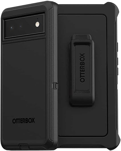 Google Pixel 6 Case – Black | OtterBox Defender Series Rugged, Durable & Multi-Layer Protective Cover image 1