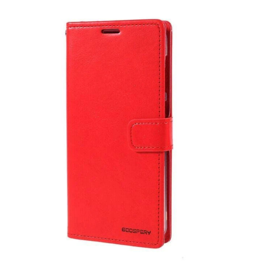 Universal Diary Wallet Flip Case - Size S (Red) | Mercury Series Shockproof Protective Cover image 0
