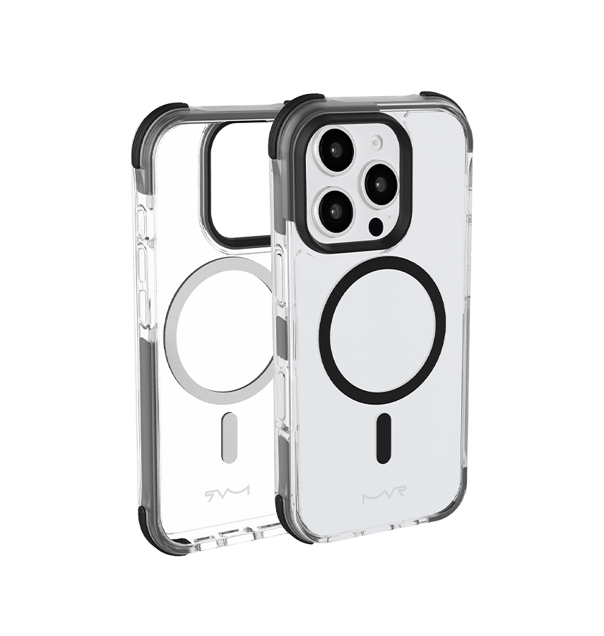 iPhone 16 Pro Case - Black | MVR Robust Shockproof & Scratch Resistant Protective Back Cover image 0