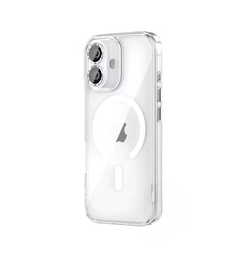 iPhone 17 Diamond Speckle MagSafe Case – Clear | Yellowing Resistance, Wireless Charging image 0