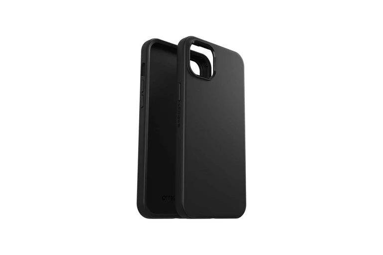 iPhone 14 Plus – Black | OtterBox Symmetry Series, Antimicrobial Soft Touch Protective Cover image 1