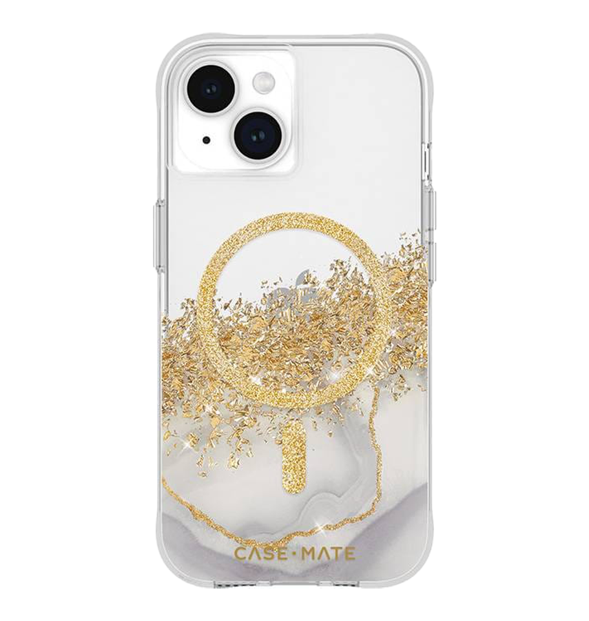 iPhone 15 Case-Mate Karat Marble Magsafe Cover - Marble image 0