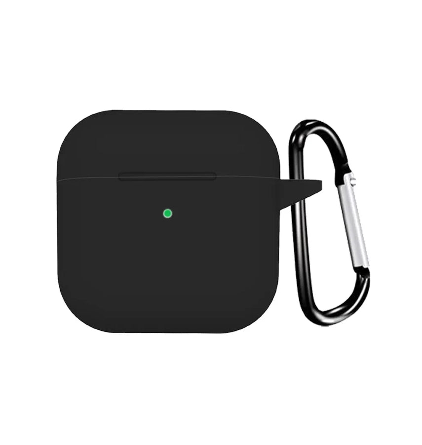 AirPods 4th Generation Case – Black | Shockproof, Silicone + PC Protective Cover image 0
