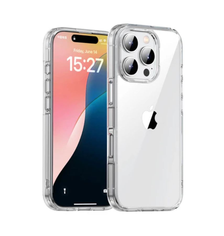 iPhone 16 Pro Max Transparent Case - Clear | Perfect Fit Design, Soft Touch Protective Cover image 0