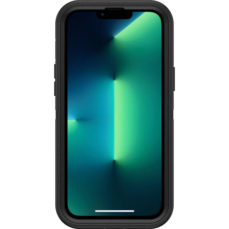 iPhone 13 Pro Max Case – Black | Otterbox Defender Series, Rugged Shockproof Back Cover image 2