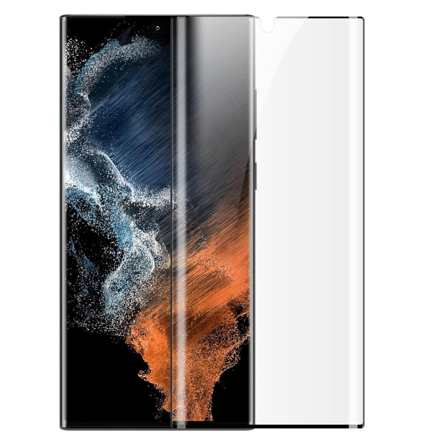 Samsung Galaxy S22 Ultra Polymer Nano Glass Screen Protector - Clear | Scratch-Resistant, Perfect Fit Design image 0