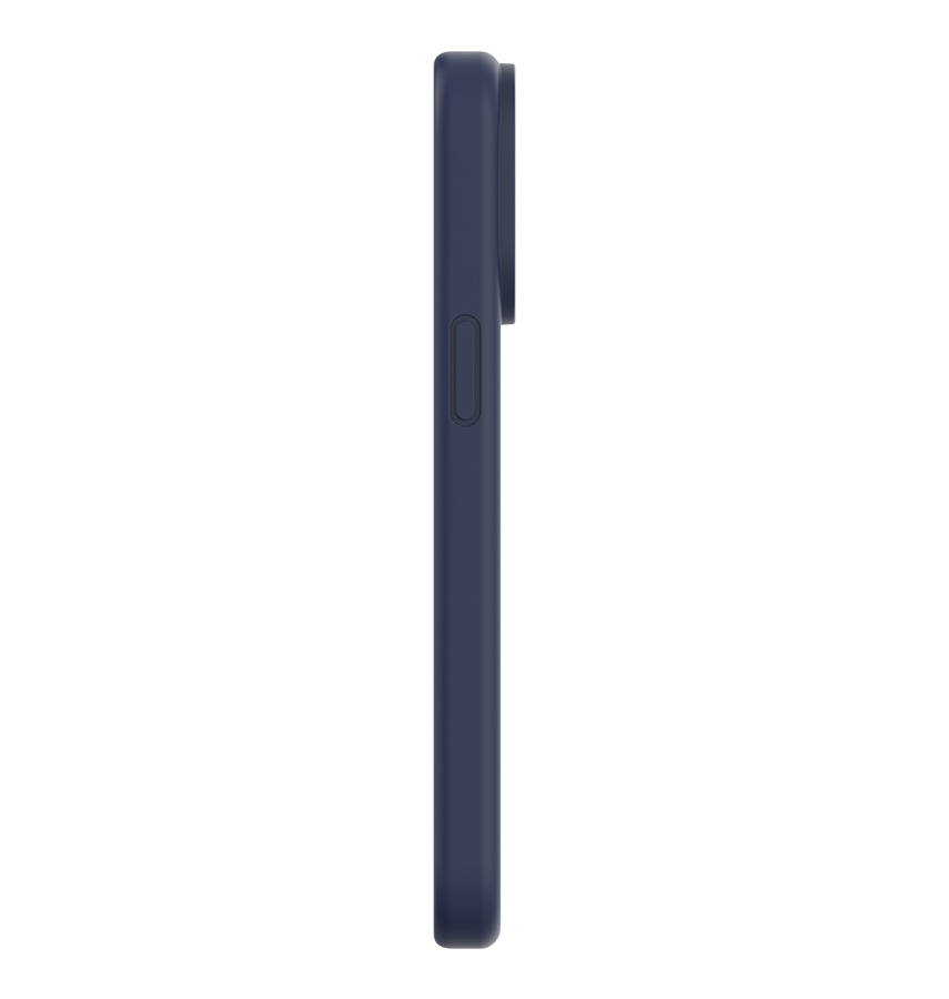 iPhone 15 Pro Max MVR Liquid Silicone Case - Navy | Soft Touch Protective Cover image 2