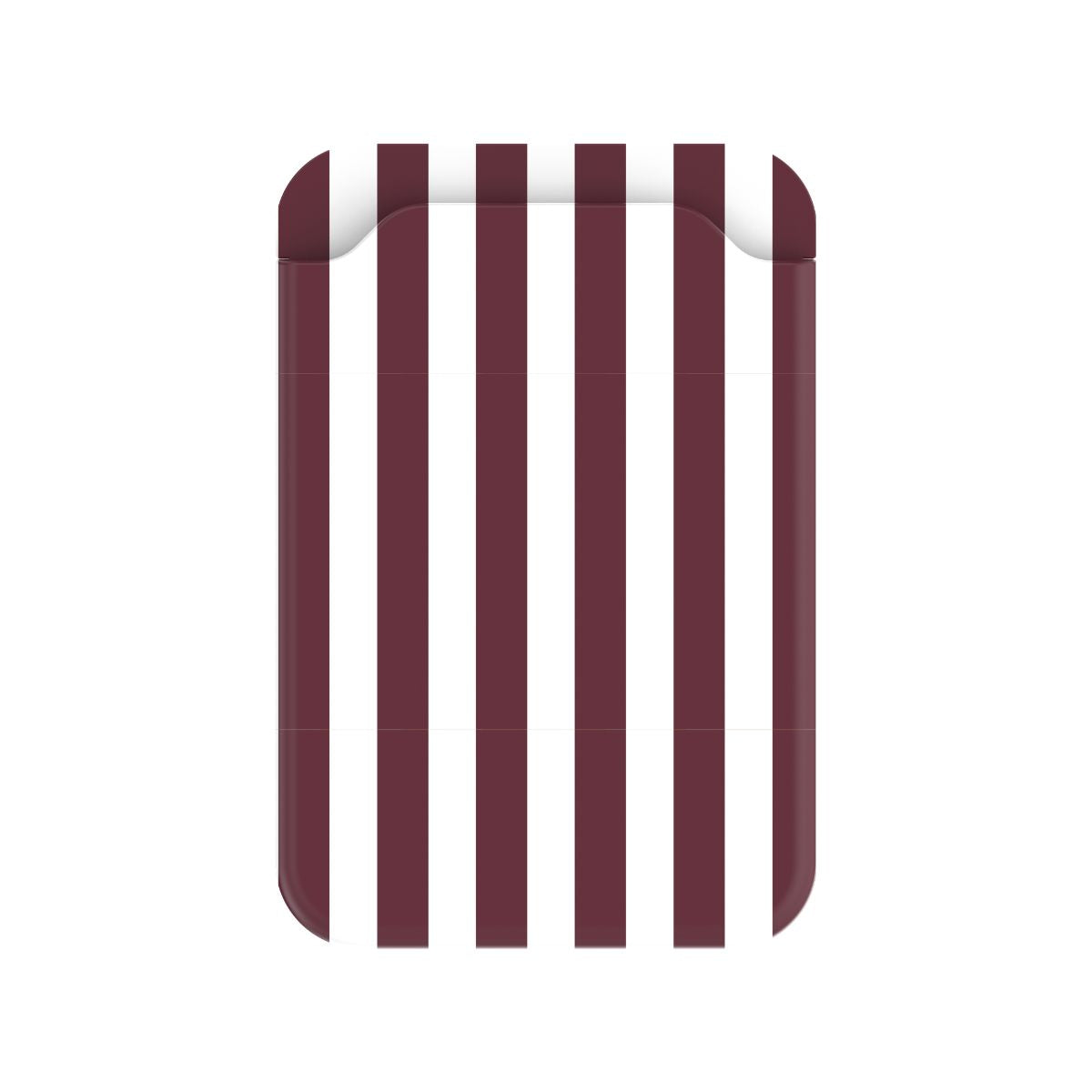 Beetle MagSafe Wallet - Merlot Stripe | Magnetic Card Holder