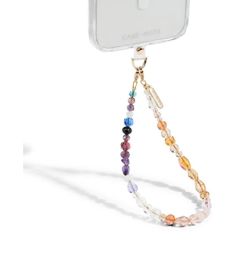 Case-Mate Beaded Phone Wristlet – Universal Boho Crystal | Stylish & Durable Accessory for iPhone & Other Smartphones image 1