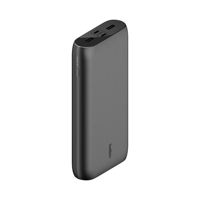 Belkin BoostCharge Power Bank 26K 32W – Black | 4-Port High-Capacity Charger with Multi-Device Fast Charging image 3