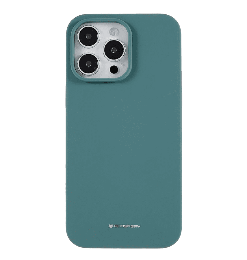 iPhone 14 Pro Max Silicone Case – Mint Green | Goospery Mercury Non-Yellowing, Eco-Friendly & Perfect Fit Design image 0