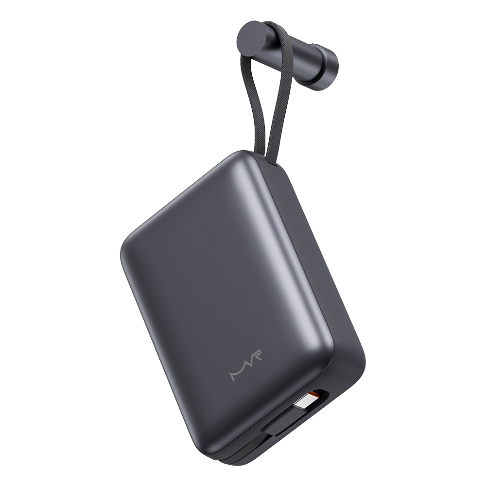 Rapid-20x Ultrafast 20000mAh MVR Power Bank - Grey | High Capacity Portable Charging image 2
