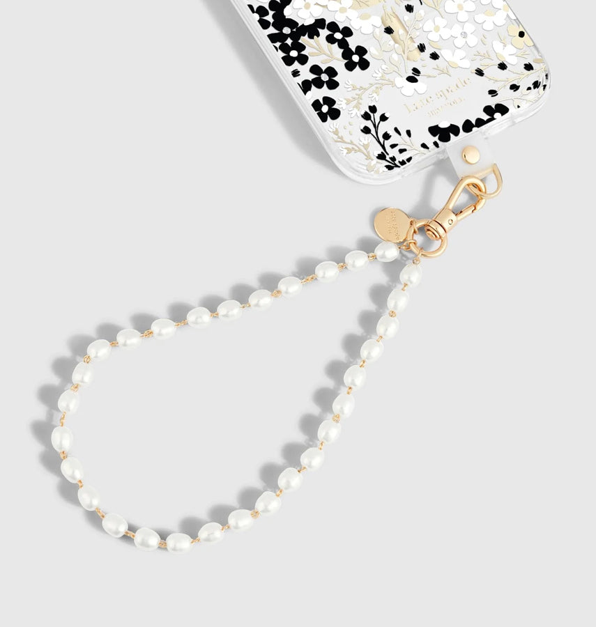 Universal Kate Spade Phone Lanyard - Sea Pearl | Comfortable Wrist Strap For Smartphones image 0
