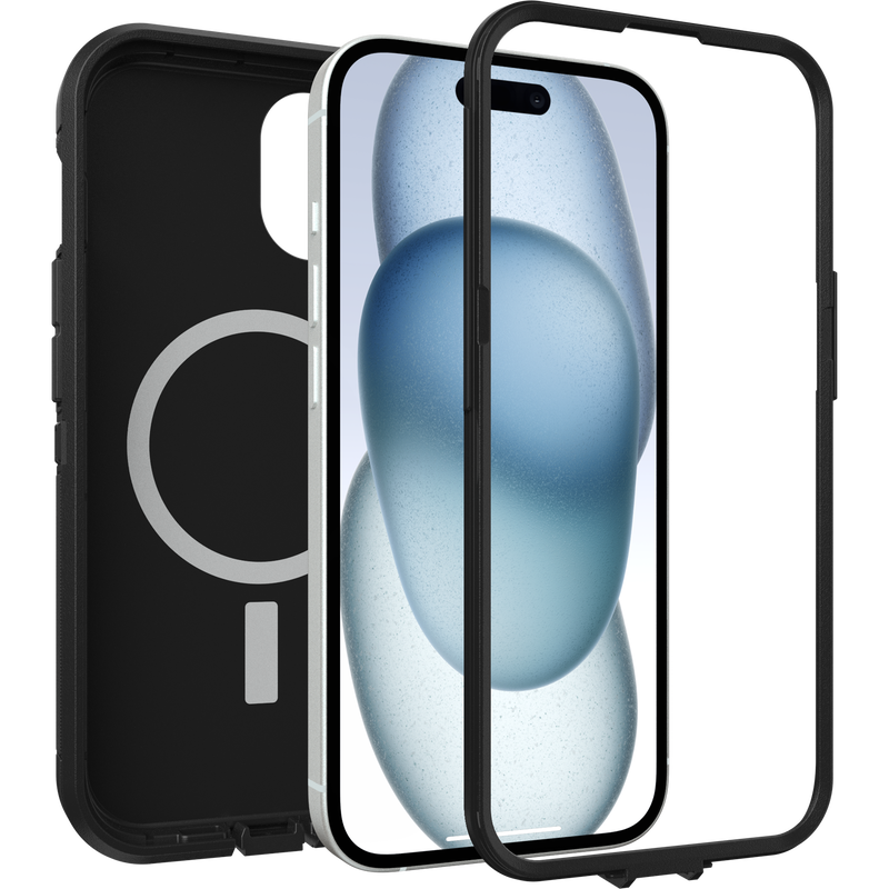 iPhone 15 Otterbox Defender XT Magsafe Back Cover - Black image 2