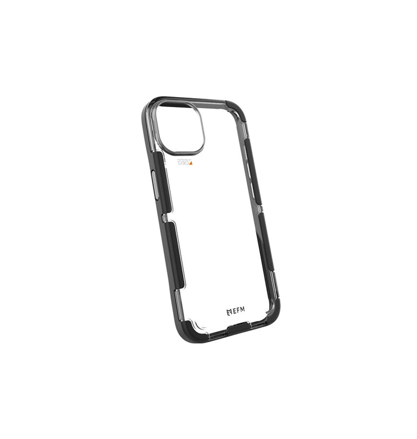 iPhone 13 Case – Black/Carbon | EFM Cayman D3O Armour 5G Signal Series Rugged, Shockproof & Drop-Tested Protection image 0