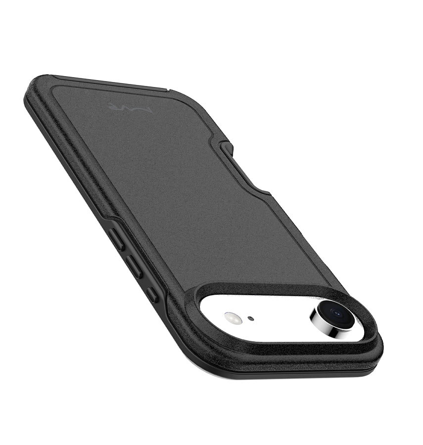iPhone 17 Air Armour Matte Case – Black | MVR Strong Grip, Military-Grade Protection, Slim Matte Finish image 2