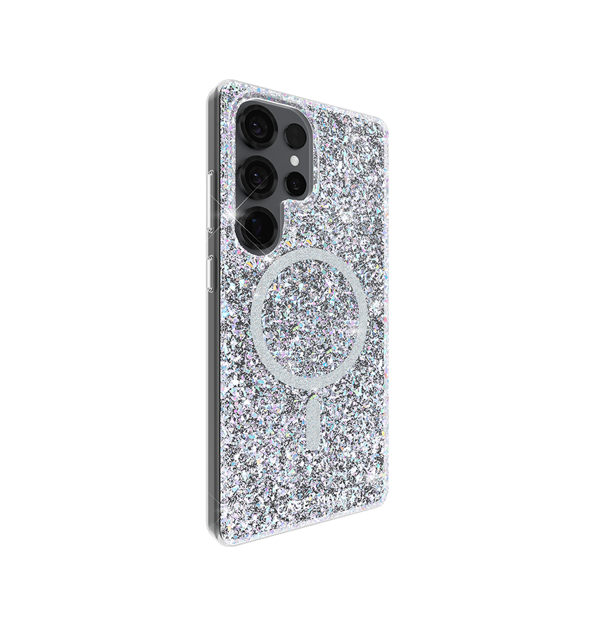 Samsung S25 Ultra – Disco | Case-Mate Twinkle Ombre Antimicrobial, Drop Protection, Wireless Charging Compatible
