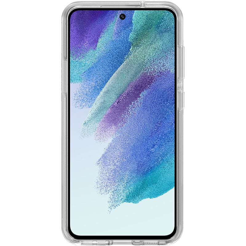 Samsung S21 Case - Clear | FE OtterBox Symmetry Series, Scratch-Resistant Rugged Protective Back Cover image 2
