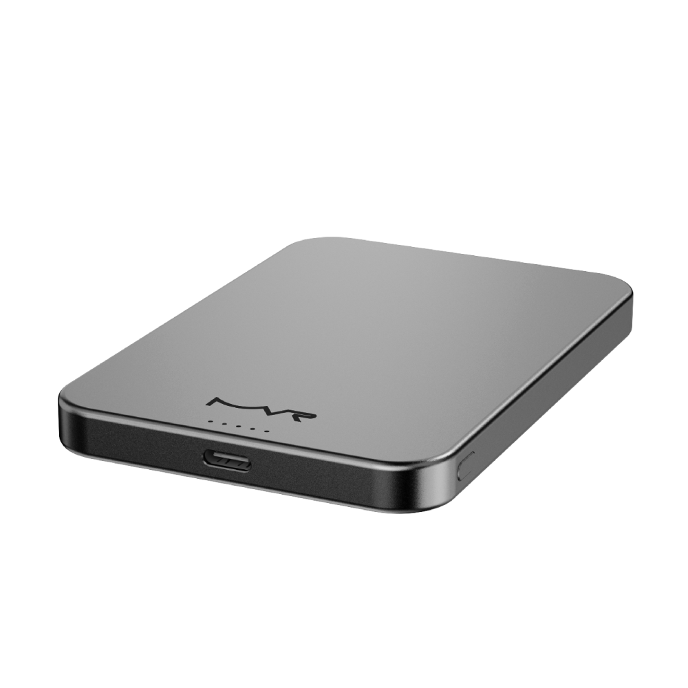 Slim Snap 2.0 5000mAh MagSafe MVR Power Bank - Black | Wireless Qi Charging Compact Design image 7
