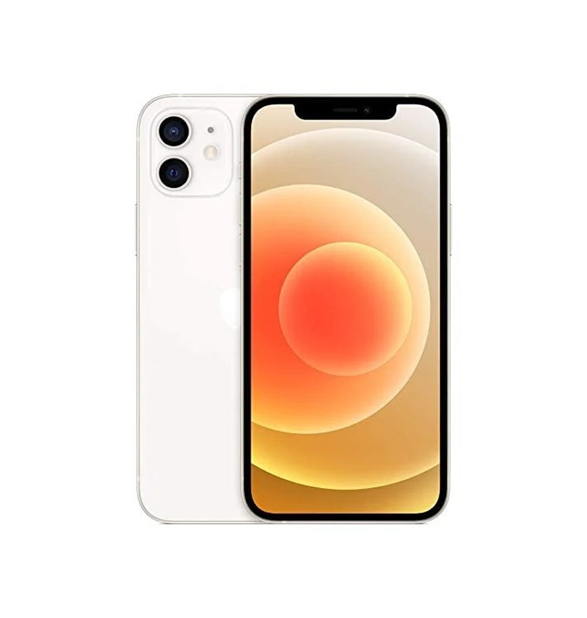 iPhone 12 – White| Apple Refurbished Series, 128GB Storage, 1-Year Warranty Included image 0