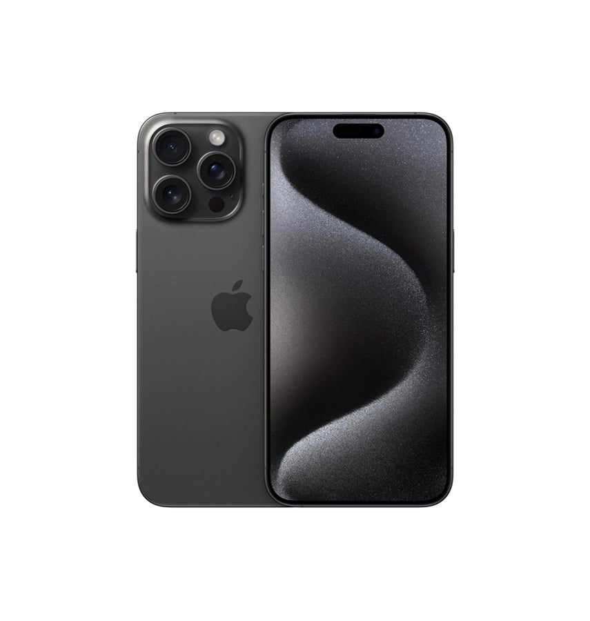 iPhone 15 Pro Max – Black | Apple Refurbished Series, 256GB Storage, 1-Year Warranty Included image 0