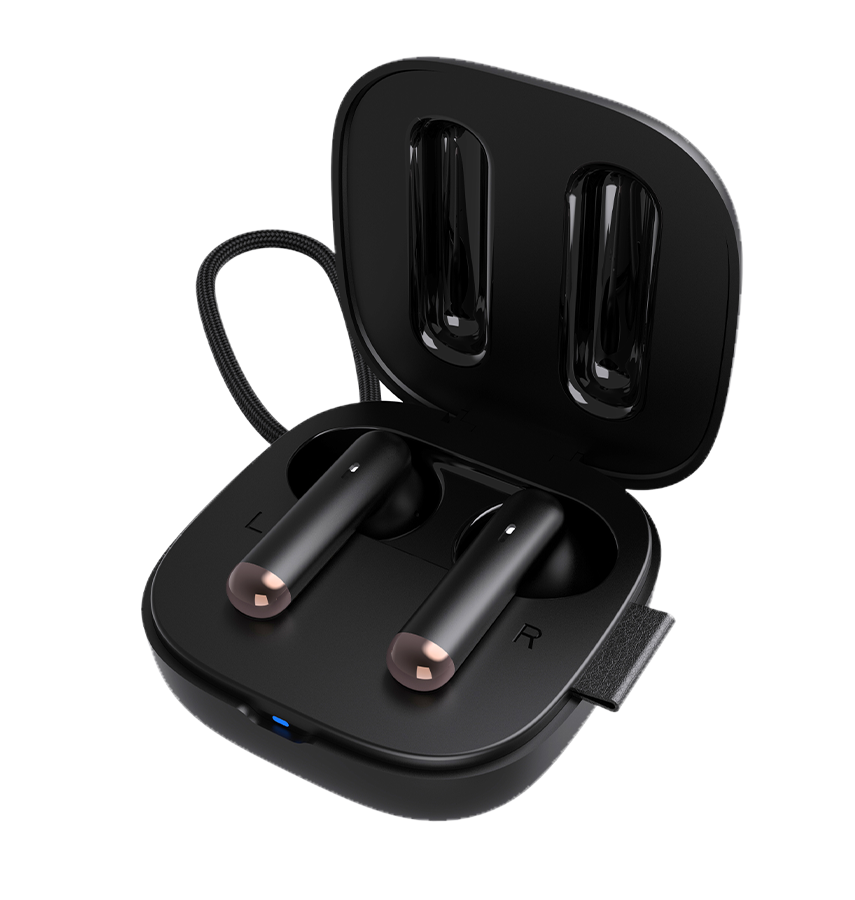 MVR Mavis Wireless Earbuds – Black | Bluetooth 5.2, 25H Playtime, Comfort – Fit & Touch Controls image 2