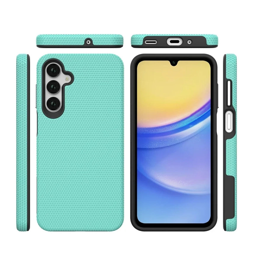 Samsung A36 / A56 Triangle Case - Mint | Slim Protective Cover with Geometric Design & Shock Resistance image 2
