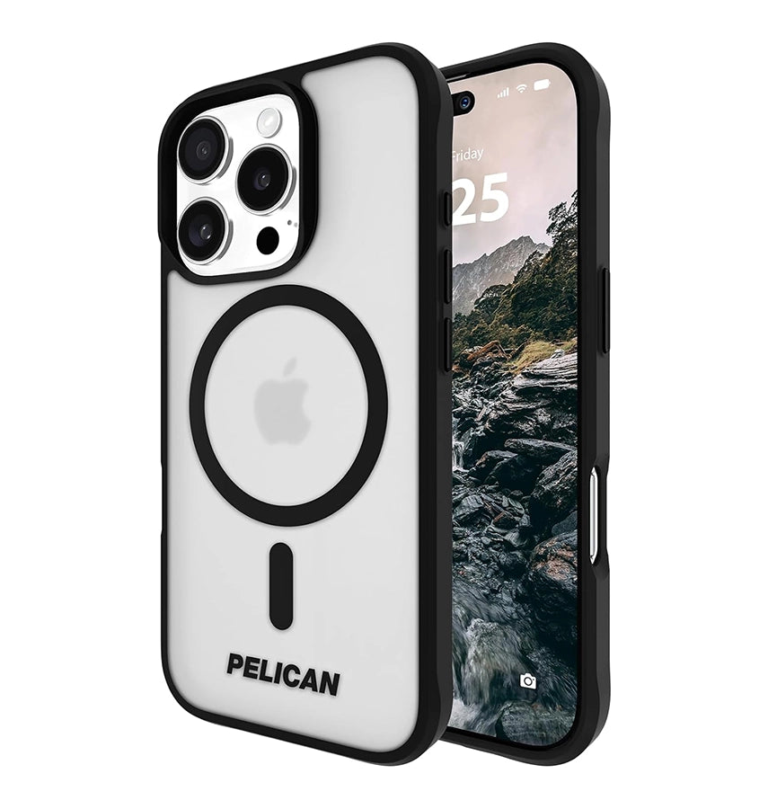 iPhone 16 Pro Case – Clear | Pelican Protector MagSafe Cover with Durable Drop Protection & Slim Design image 1
