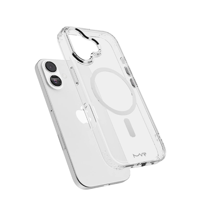 iPhone 17 Impact IMD Case – Silver | MVR Glossy Finish, Lightweight Protection, Anti-Fingerprint image 1