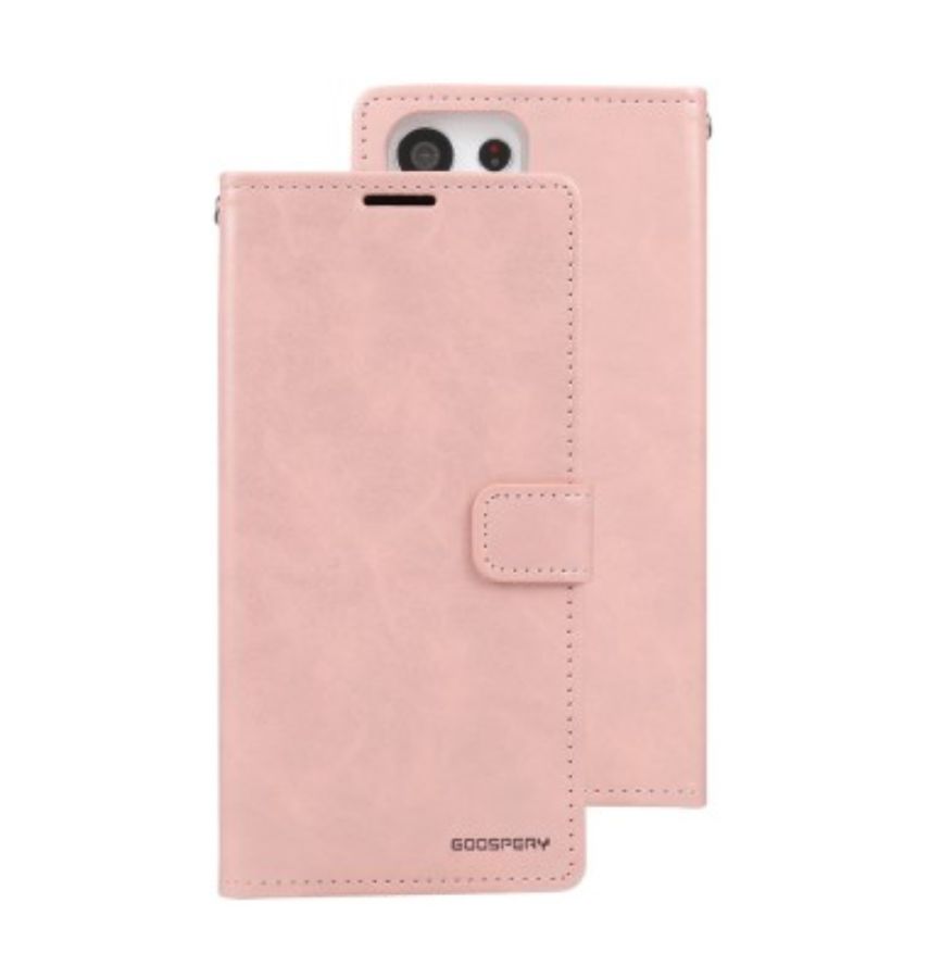 Samsung Galaxy S23 Ultra Diary Wallet Flip Case - Rose Gold | Mercury Bluemoon Shockproof Protective Cover image 0