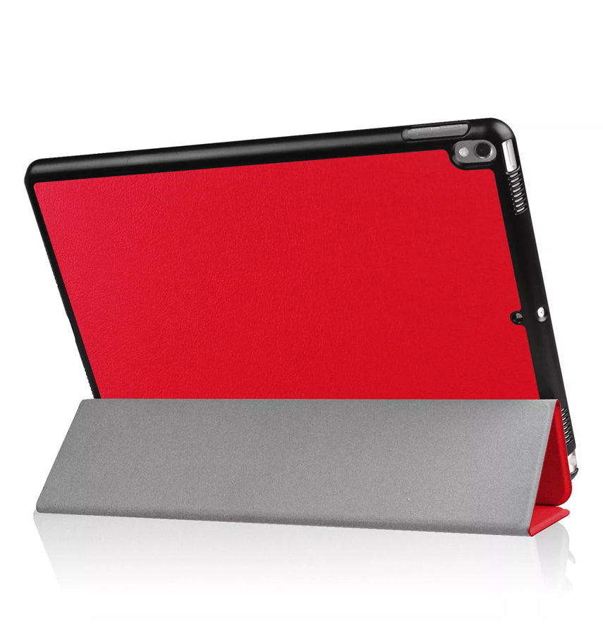 Apple iPad 10.2/Pro 10.5/Air 3 10.5 Case - Red | Canvas Smart Case with Apple Pencil Slot, Shockproof & Scratch - Resistant Protective Cover