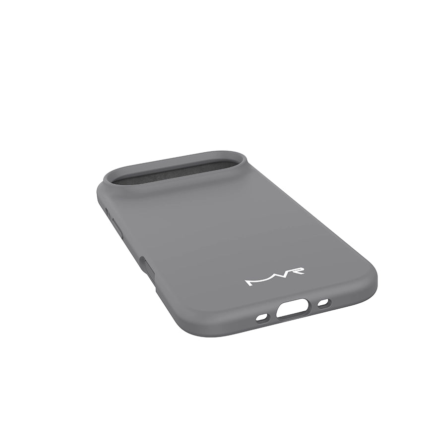 iPhone 17 Air Liquid Silicone Case – Grey | MVR Soft-Touch Finish, Anti-Slip Grip, Premium Protection image 3