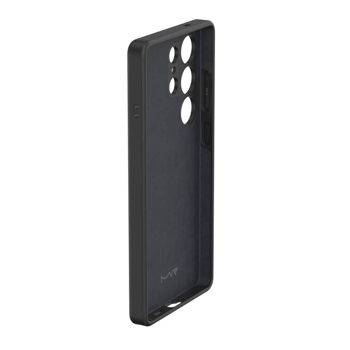 Samsung S25 Ultra Liquid Silicone Case - Black | MVR Soft-Touch Protective Cover