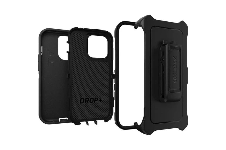 iPhone 13 Pro Case - Black | OtterBox Defender Series, Scratch-Resistant Rugged Protective Back Cover image 2