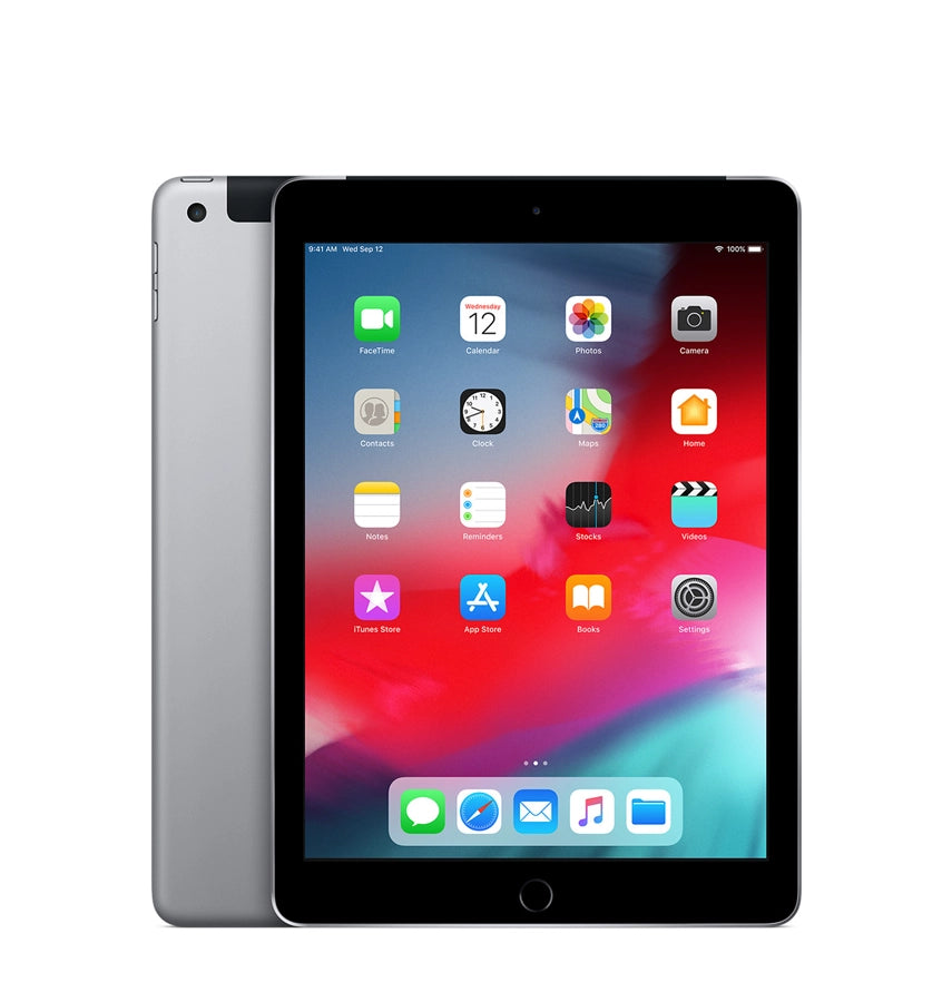 iPad 6th Gen Refurbished Device 128GB Wi-Fi/Cellular - Grey | Excellent Condition | 1-Year Warranty image 0