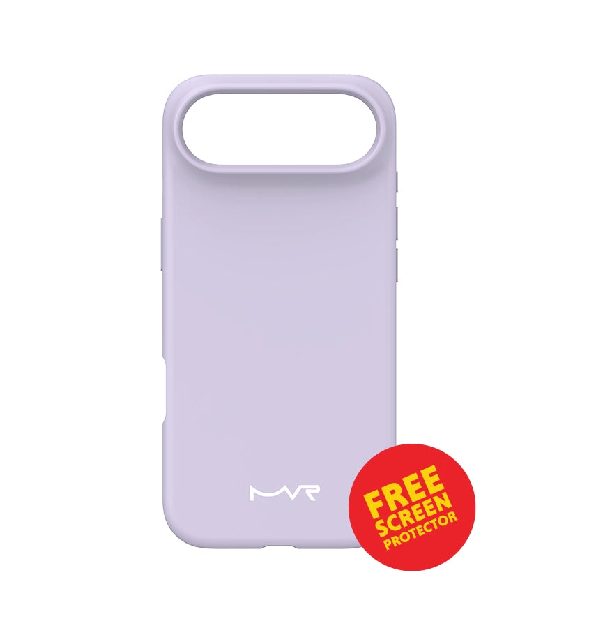 iPhone 17 Air Liquid Silicone Case – Lavender | MVR Soft-Touch Finish, Anti-Slip Grip, Premium Protection image 0
