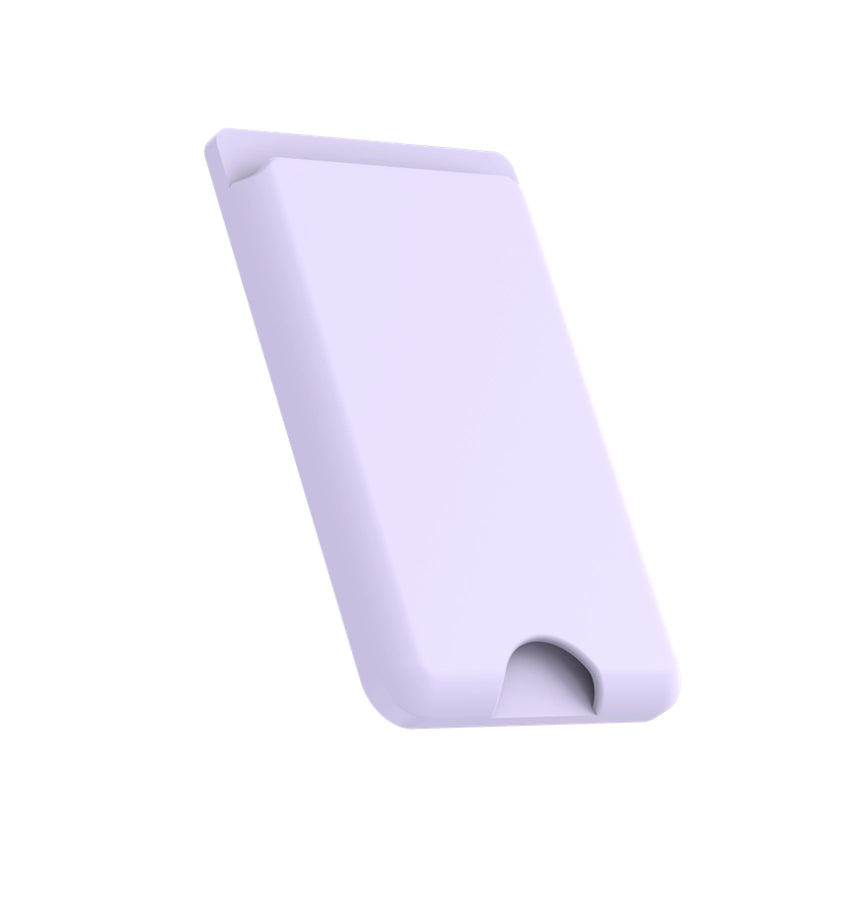 BEETLE Liquid Silicone MagSafe Wallet – Lavender | Strong Magnetic Hold & Secure Storage image 0