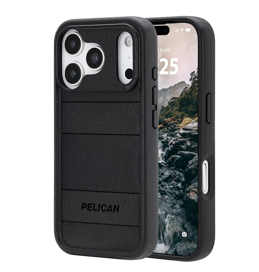 iPhone 17 Pro Case – Black | Pelican Protector MagSafe Cover with Military-Grade Drop Protection & Sleek Finish image 1