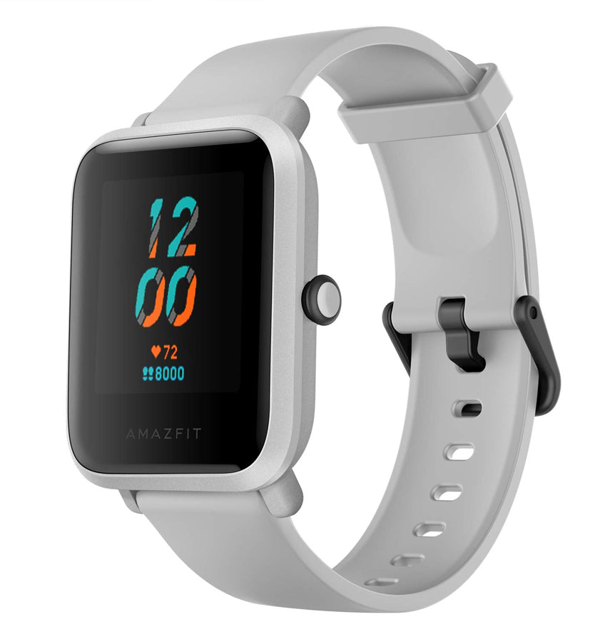 Amazfit Bip S Smartwatch – White | Ultra-Light, 40-Day Battery, Always-On Display, Waterproof, Heart Rate Monitor image 0