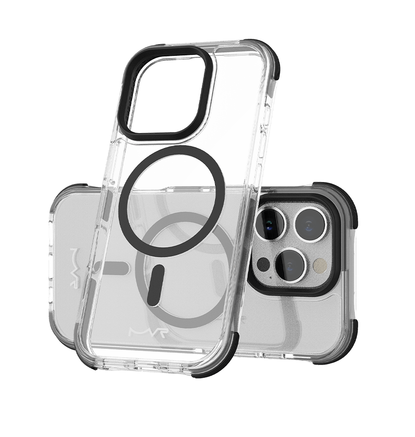 iPhone 16 Pro Case - Black | MVR Robust Shockproof & Scratch Resistant Protective Back Cover image 3