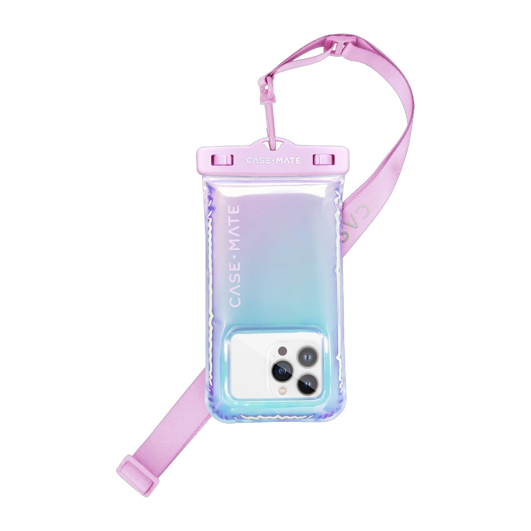 Case-Mate Waterproof Floating Pouch – Soap Bubble | Universal Floating Phone Pouch with Stylish Finish & Full Touch Access image 0