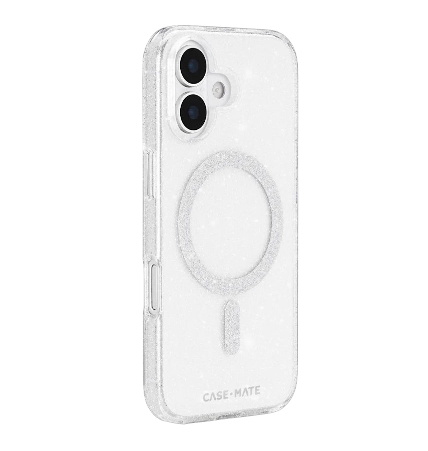iPhone 17 Twinkle MagSafe Case – Silver | Case-Mate Stylish Protective Cover with Slim, Durable & Drop Protection image 1