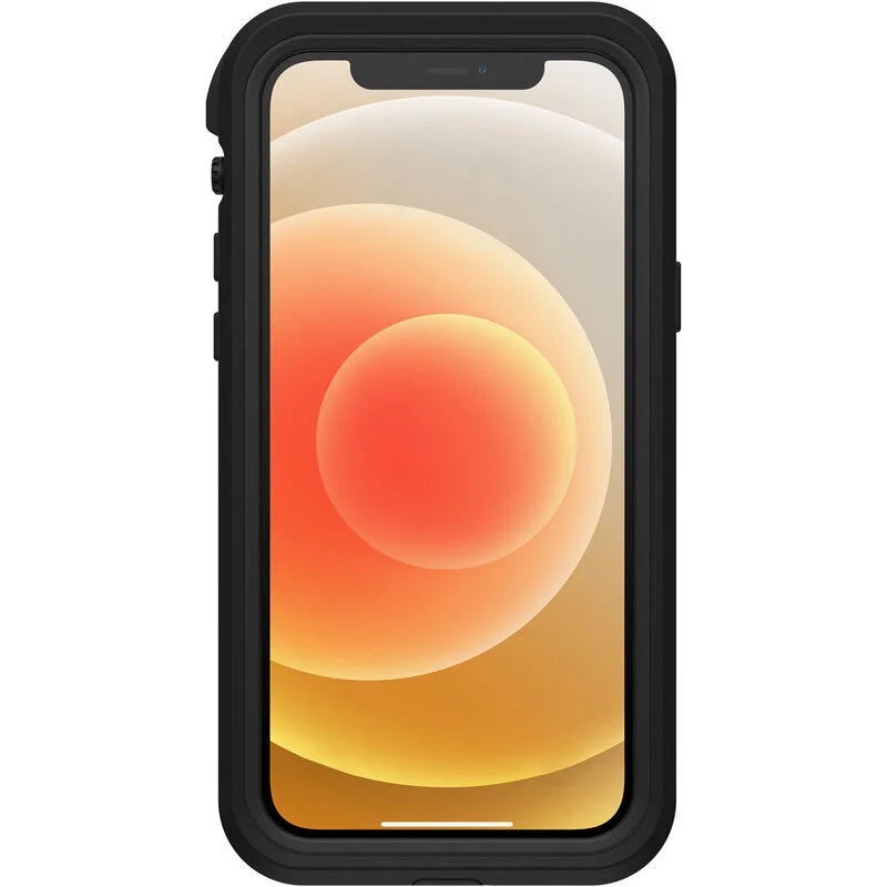 iPhone 12 Case - Black | Lifeproof FRE Waterproof & Shockproof Back Cover image 2