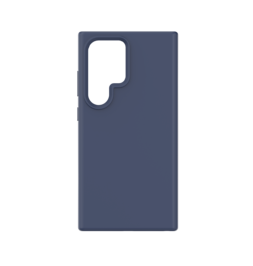 Samsung S24 Ultra MVR Liquid Silicone Case - Navy | Soft Touch Protective Cover image 0
