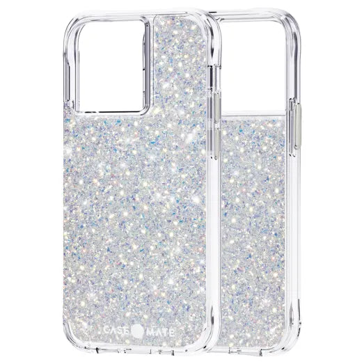 iPhone 13 Pro Twinkle Antimicrobial Case – Stardust | Case-Mate Sparkling Design, Drop Protection, Wireless Charging Compatible image 3