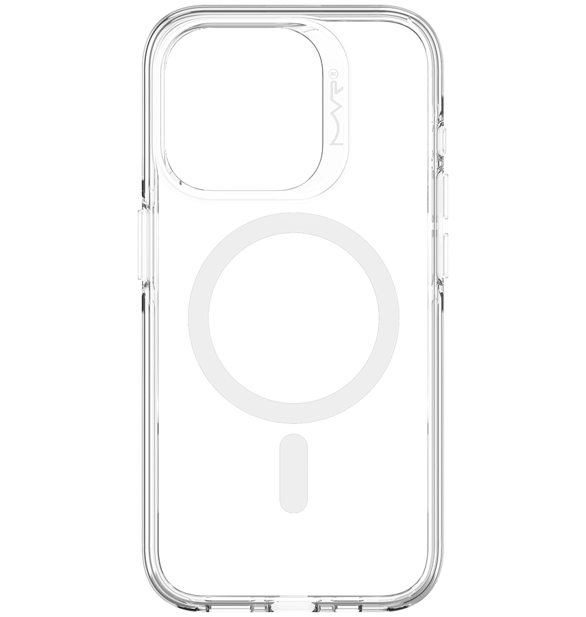 iPhone 15 Pro MagSafe Case - Clear | MVR Nova Perfect Fit Design, Soft Touch Protective Cover image 0