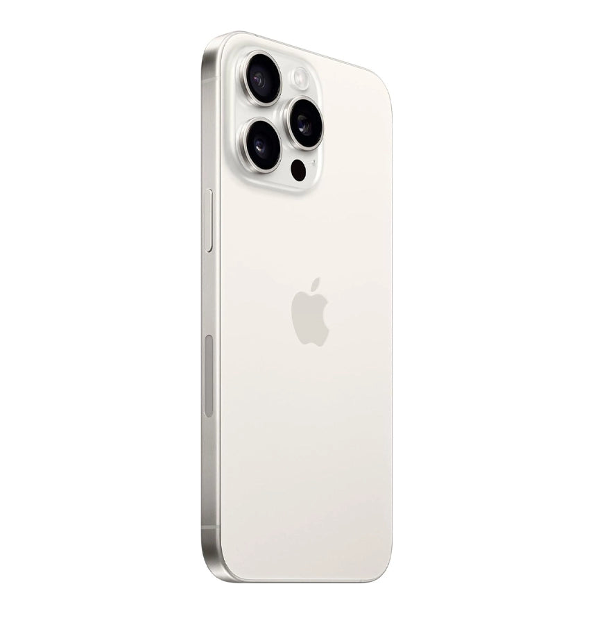 iPhone 15 Pro Max Refurbished 256GB – White | Good Condition | 1-Year Warranty image 1