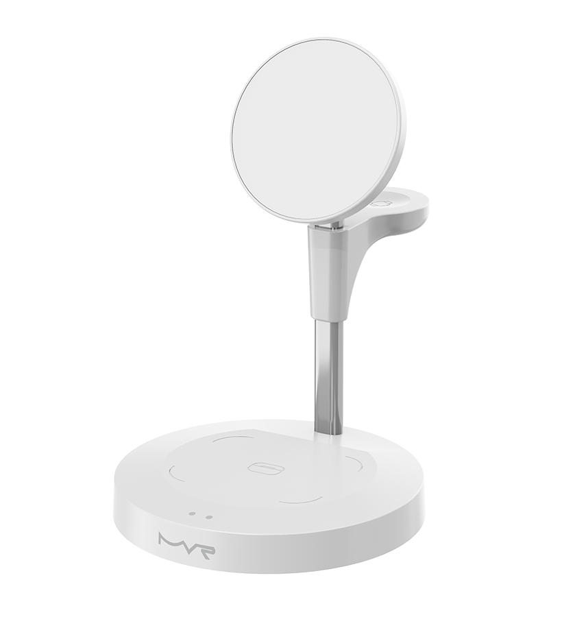 MVR 3 – in – 1 Wireless Charging Station - Black | 15W, MagSafe Compatible Charger image 1
